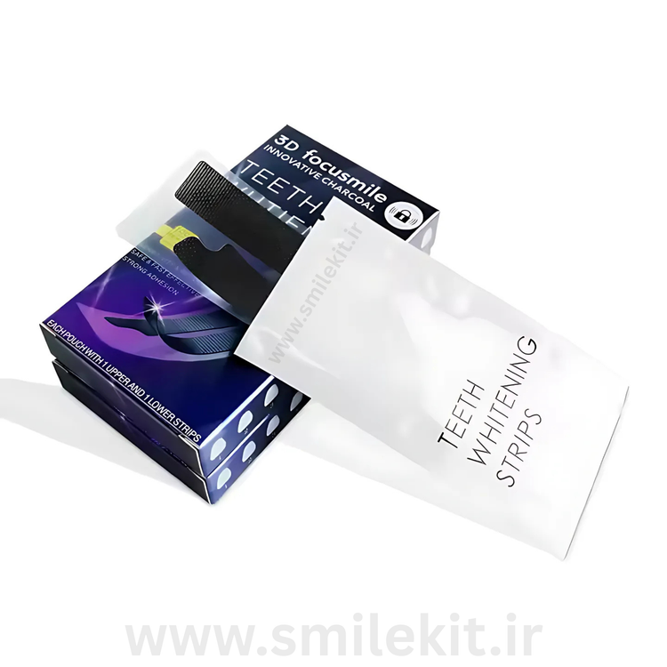 نوار سفید کننده فوری دندان اسمایل کیت مدل Natural 3D Professional