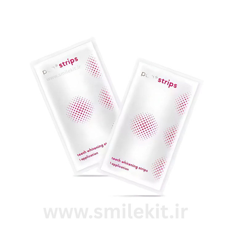 نوارهای سفید کننده دندان اسمایل کیت PAP+ Teeth Whitening Strips