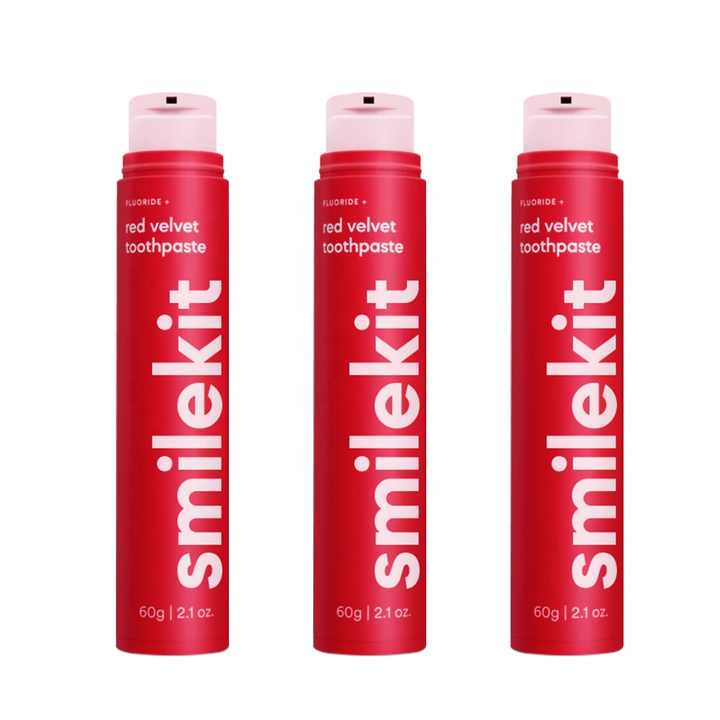 خمیر دندان اسمایل کیت با طعم ردولوت smilekit redvelvet