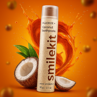 خمیر دندان اسمایل کیت با طعم نارگیل smilekit coconut