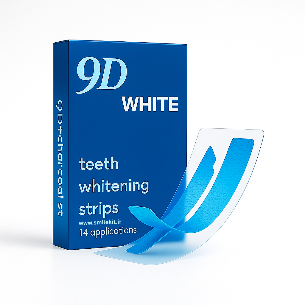 نوارهای سفید کننده دندان 9D اسمایل کیت  PAP+ Teeth Whitening Strips