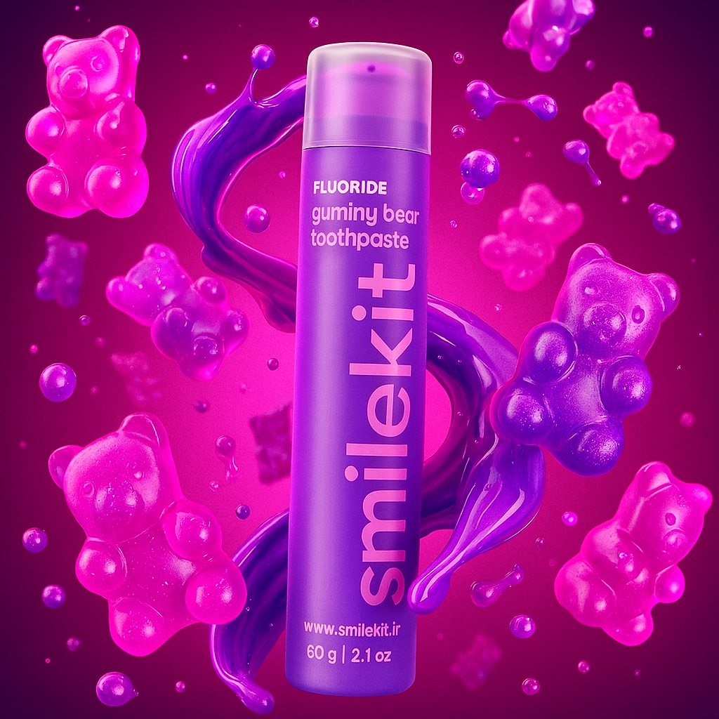 خمیر دندان اسمایل کیت با طعم و راحیه پاستیل( محدود )