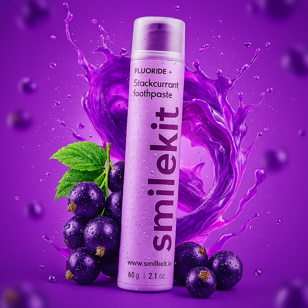 خمیر دندان اسمایل کیت با طعم و راحیه انگور قرمز ( محدود )